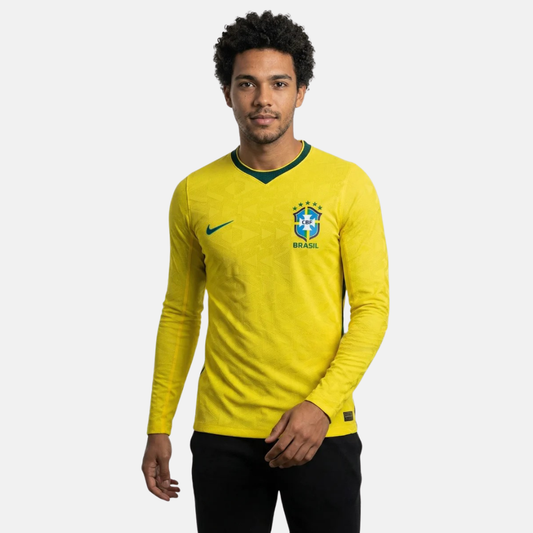 Camisa Seleção Brasileira Manga Longa Jogador 2026/27 Home