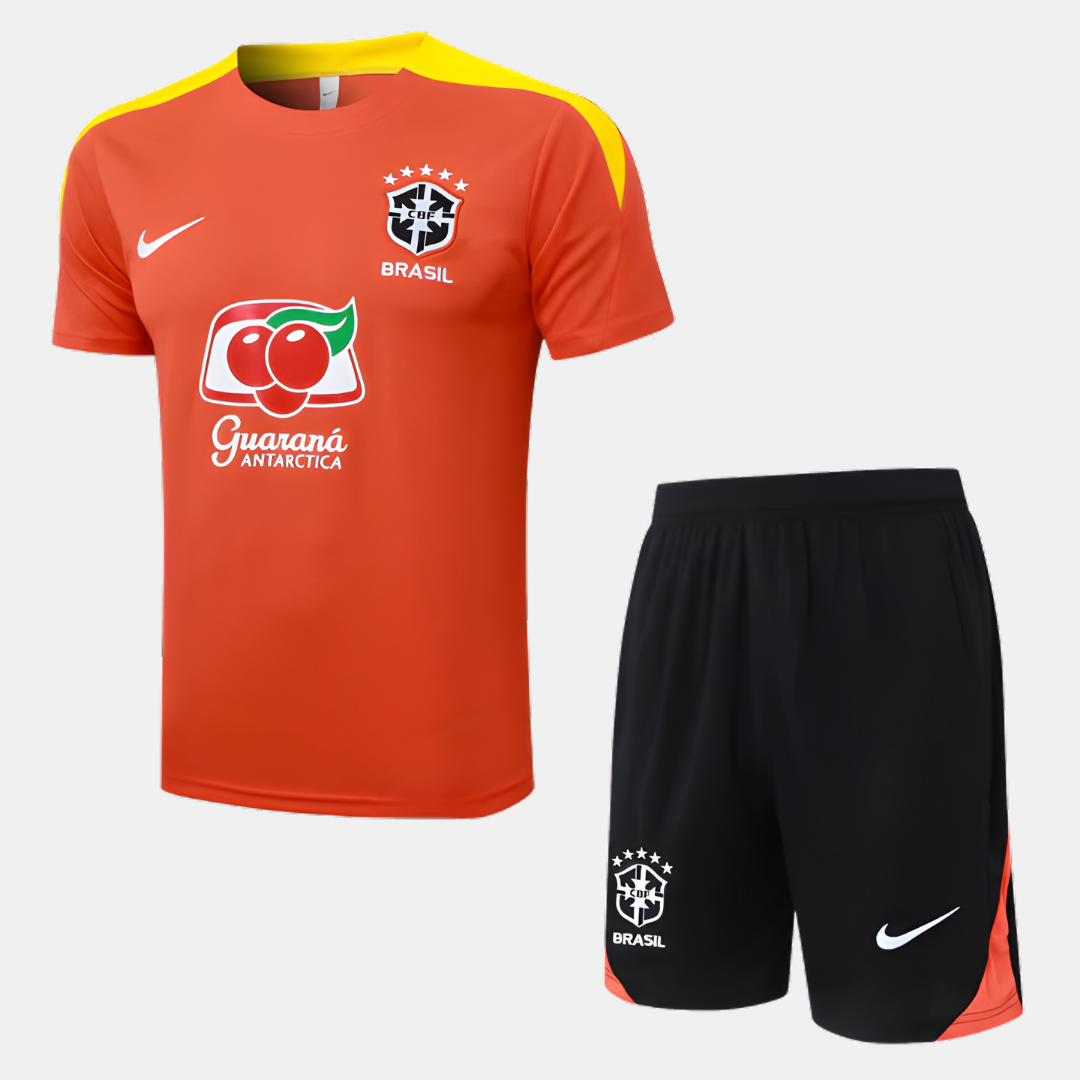 Conjunto Seleção Brasileira 2024/25 - Laranja