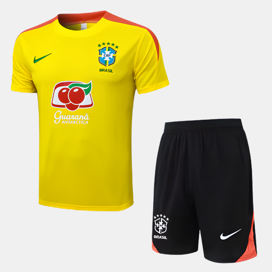 Conjunto Seleção Brasileira 2024/25 - Amarelo