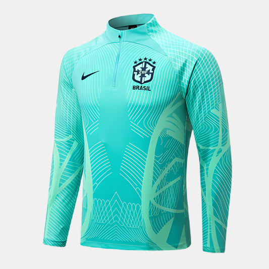 Conjunto Seleção Brasileira 2024/25 Treino - Verde Água